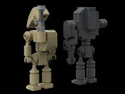 Buildable B2 battle droid