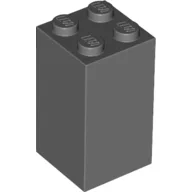 Brick 2 x 2 x 3 / Dark Bluish Gray
