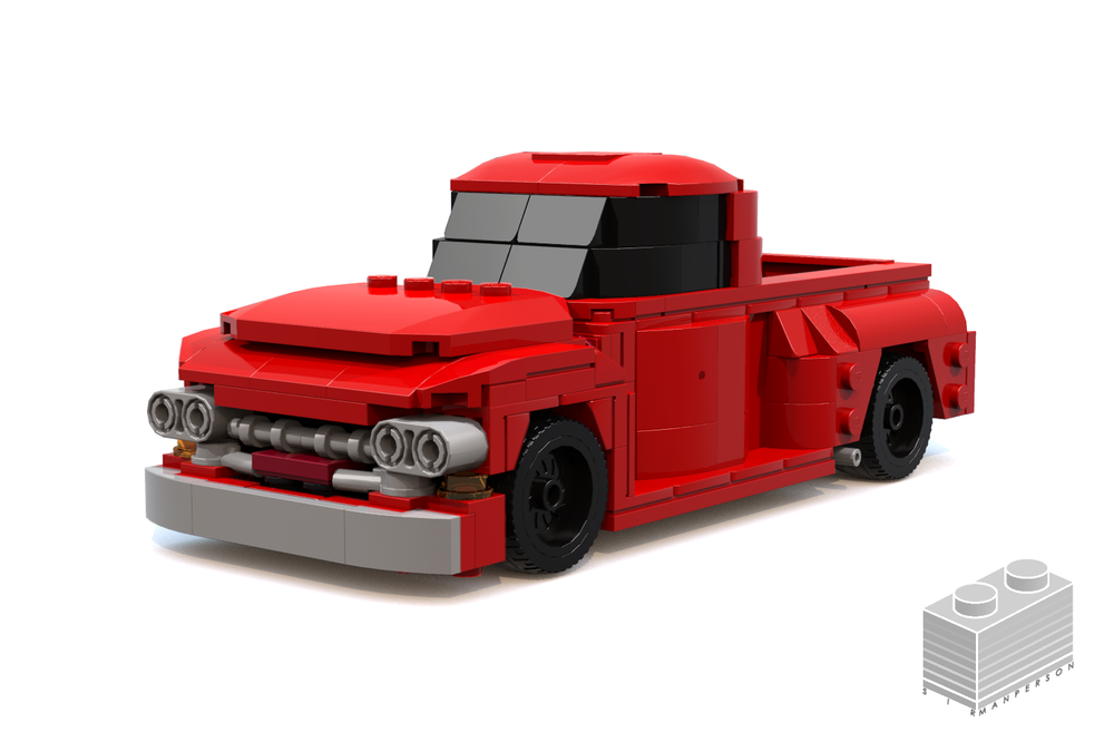 Lego Old pick up - 8-wide
