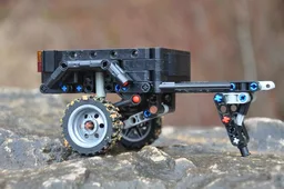 UAZ 8109 trailer 1:17 scale model