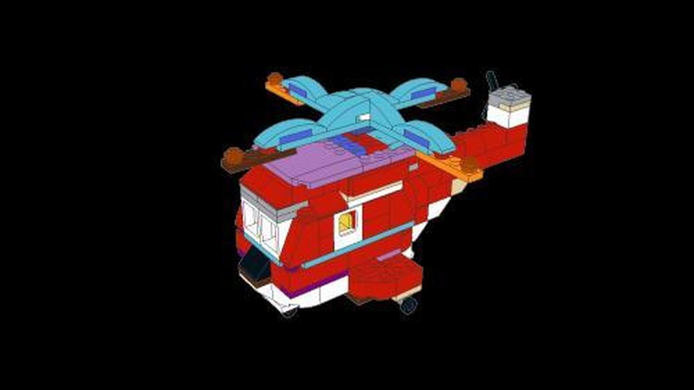 Lego Blade Ranger Helicopter