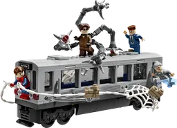 Spider-Man vs. Doc Ock Subway Train Scene