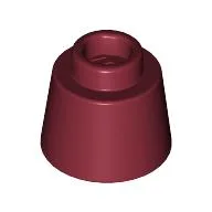 Cone 1.17 x 1.17 x 2/3 (Fez) / Dark Red