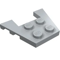 Wedge Plate 3 x 4 with Stud Notches
