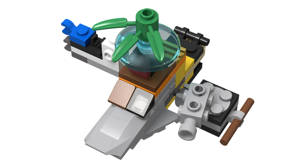 Lego 2024 Advent Challenge – Day 9 [Organic Copter]