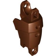 Lego Large Figure Skeletal, Limb, with 2 Ball Sockets / Reddish Brown