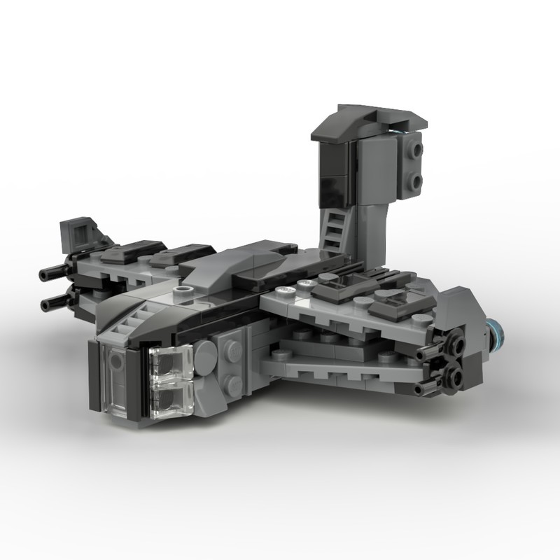 Lego Cad Bane's Starship: The Justifier - Small Scale based on 75323