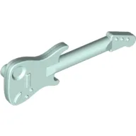 Musical Instrument Guitar Electric [Plain] / Light Aqua