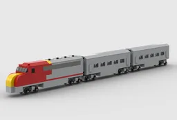 mini santa fe train