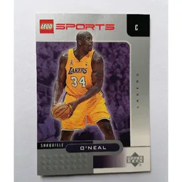 Trading Card, NBA: Shaquille O'Neal, Los Angeles Lakers #34 / [No Color/Any Color]