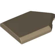 Tile Special 2 x 3 Pentagonal / Dark Tan