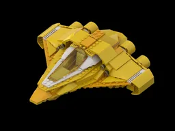 Sunblade yellow spaceship