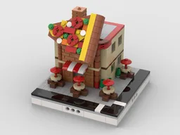 Pizza house for Mini Modular City