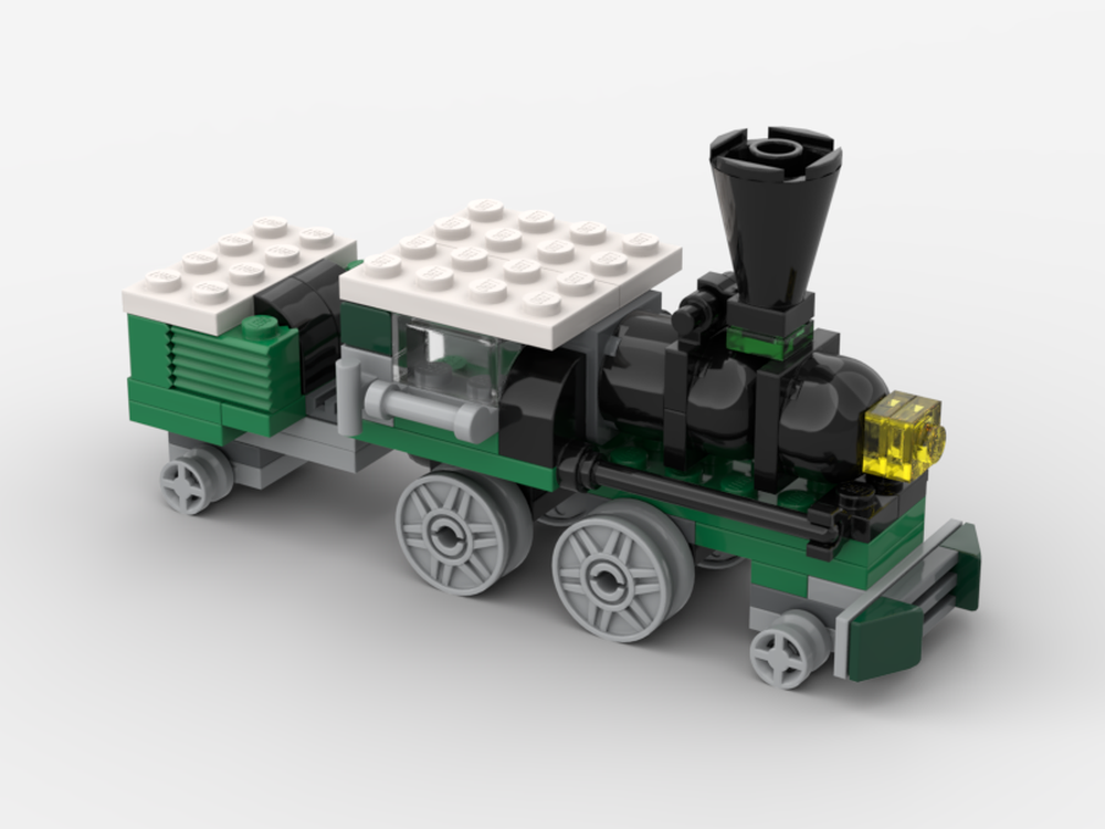 Lego Mini Train and Tender (Winter Edition) - 4837