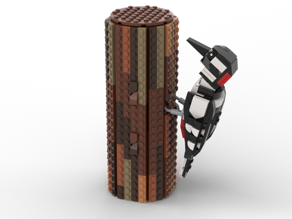 Lego Great Spotted Woodpecker