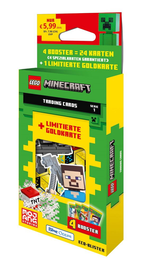 Lego Minecraft Trading Cards Series 1 - Eco-Blister (German Version)
