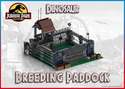 Dinosaur Paddock - Dilophosaurus Breeding Pen