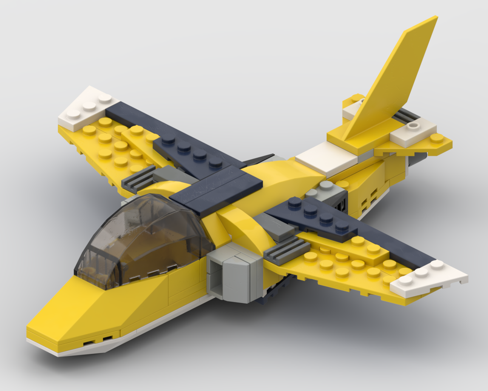 Lego Small Yellow Jet