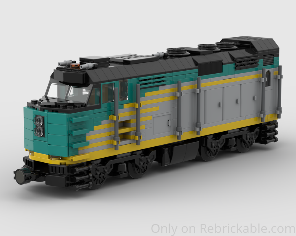 Lego Via Rail - F40PH-2D