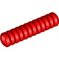 Hose, Ribbed 7mm D. 4L / 3.2cm / Red