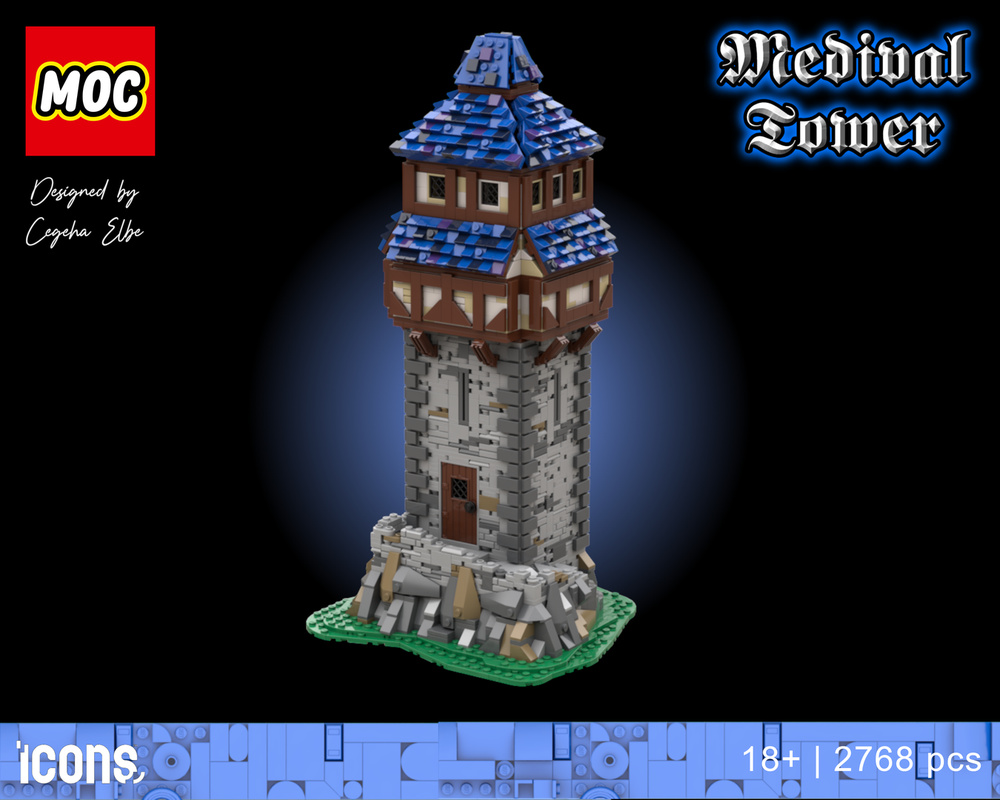 Lego Medieval Tower