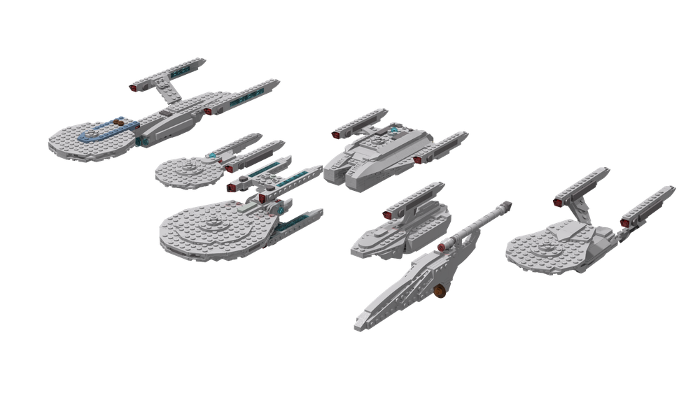 Lego Constitution-Style Nacelles Update Pack