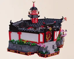 Monastery of Spinjitzu Moc Updated