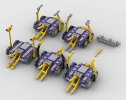 Battlebots 1/10 Scale Diesector (Seasons 1.0 to 5.0)