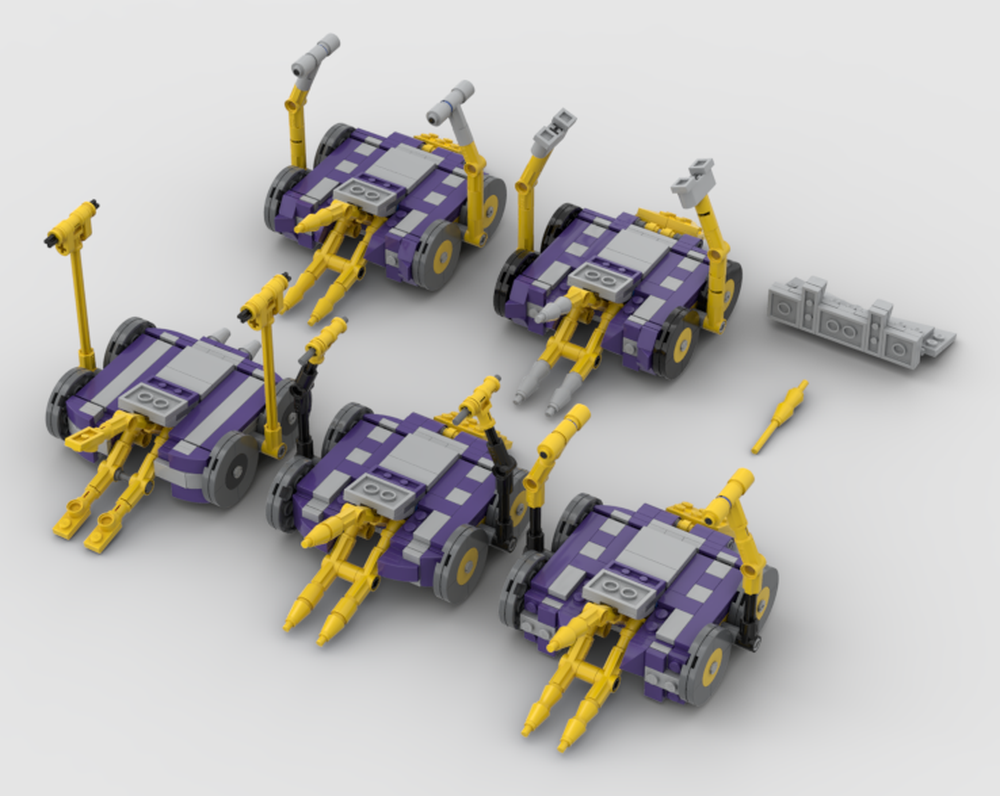 Lego Battlebots 1/10 Scale Diesector (Seasons 1.0 to 5.0)