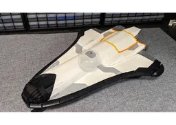 Cyberpunk Space Shuttle