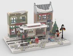 Winter Village - Display for set 10308 Holiday Main Street