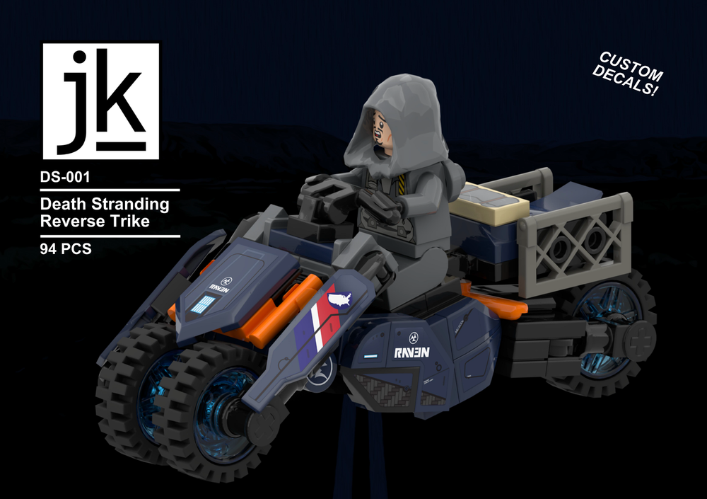 Lego Death Stranding Reverse Trike DS-001