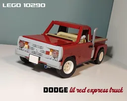 10290 Dodge lil red express truck