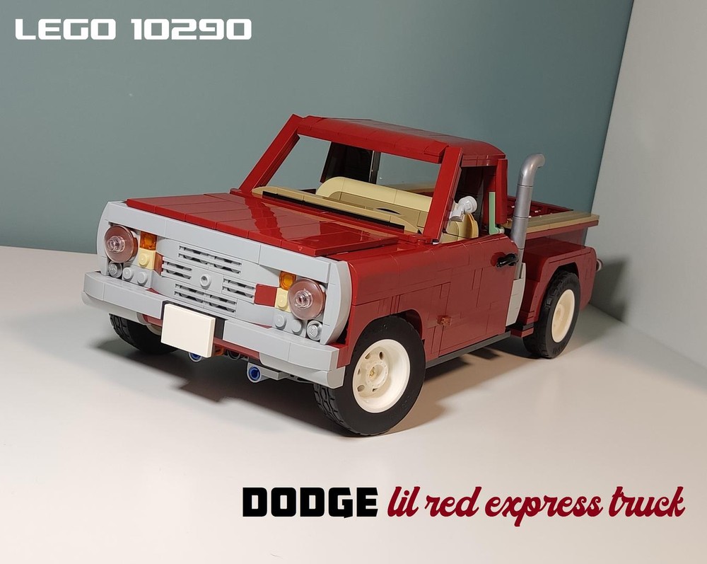 Lego 10290 Dodge lil red express truck
