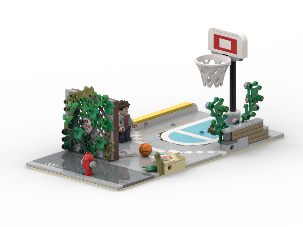 Lego The Alley Basketball Court