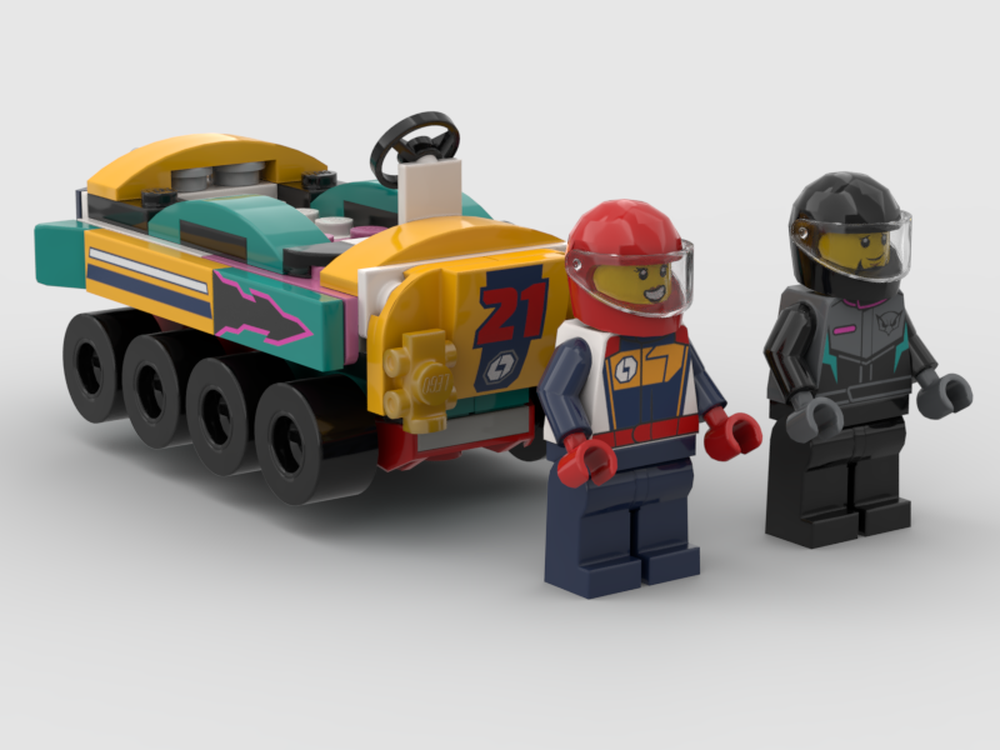 Lego 60400 - 8 Wheels Race Car