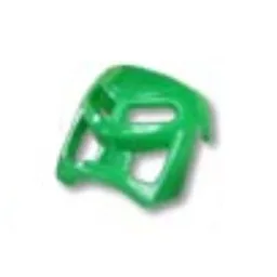 Pen Bead, Bionicle Mask, Kanohi Miru / Green