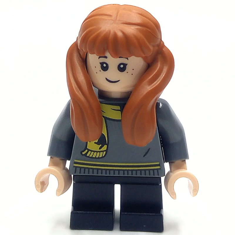 Lego Susan Bones, Short Legs, Dark Bluish Grey Sweater, Scarf