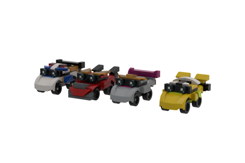 Lego Metal Cardbot - Mini Cars