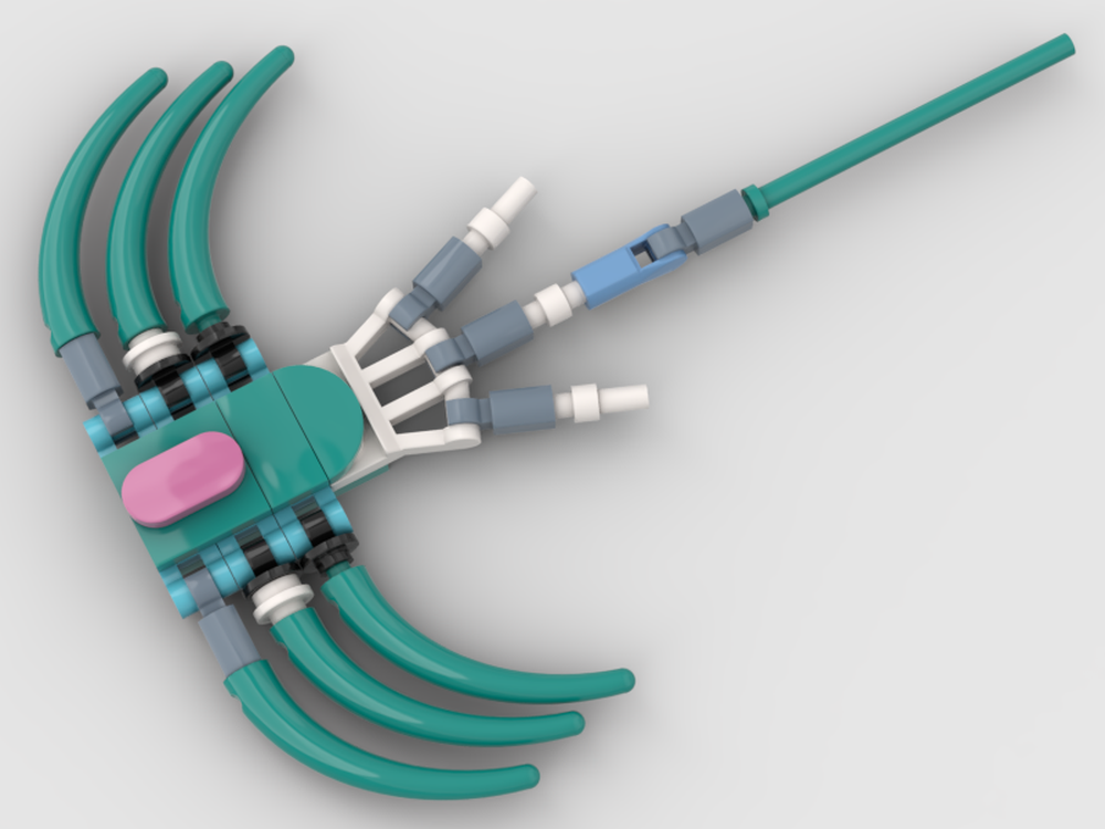 Lego Jellyray (Subnautica)
