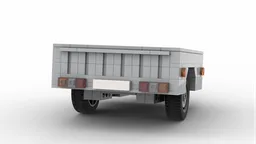 Single-axle car trailer