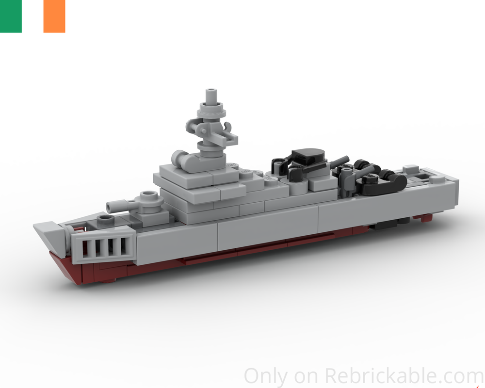 Lego Peacock class Corvette (Ireland)