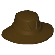 Lego Hat Brimmed / Dark Brown