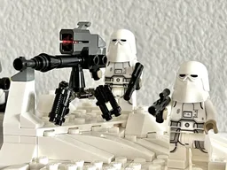 Snow trooper Battle Pack Hoth Display