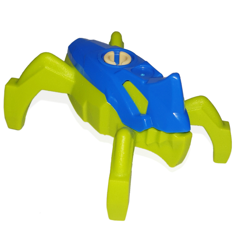 Lego Hero Factory Jumper, Blue Top, Lime Base