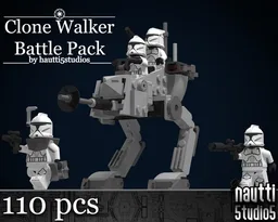 Clone Walker Battle Pack (8014 REMAKE)