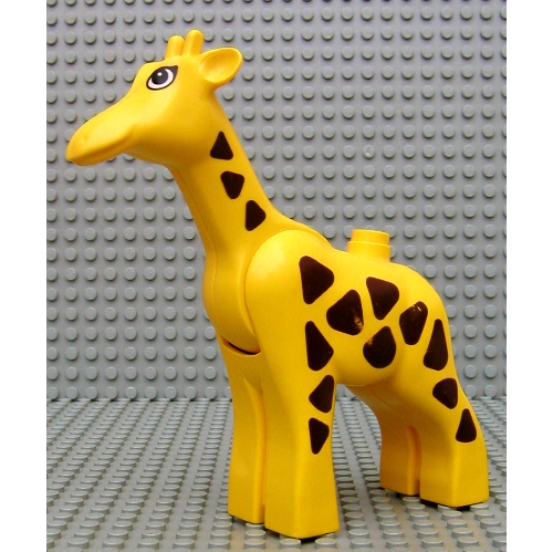 Lego Duplo Animal Giraffe Adult, Loose Spot Print / Yellow