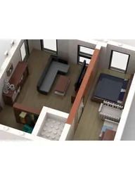 Modular Modern Corner Building