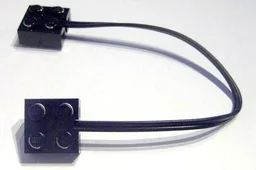 Wire with Brick 2 x 2 x 2/3 Pair, 20L