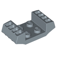 Lego Plate Special 2 x 2 with Grills / Sand Blue